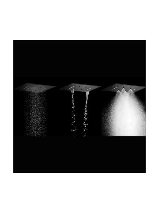 Excel Built-in Faucet Mixer for Shower 4 Exits Chrome
