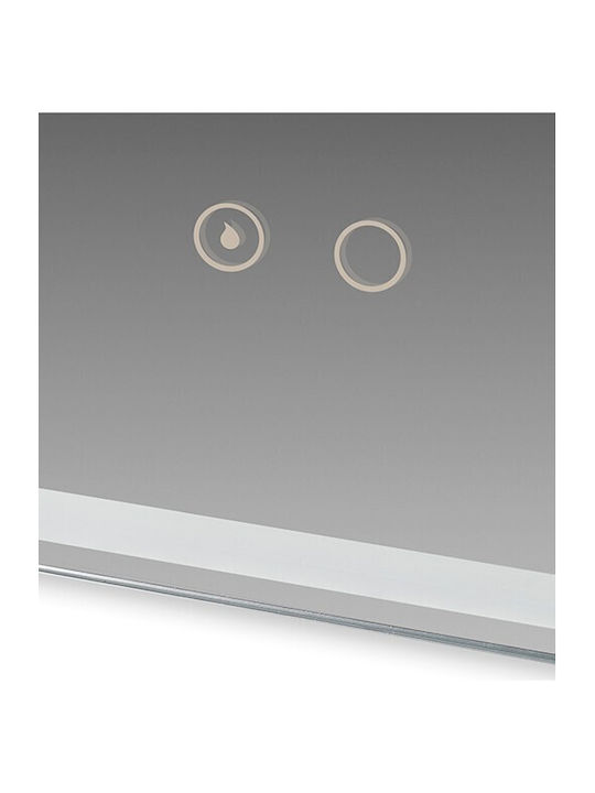 Ebir Iluminacion Καθρέπτης Μπάνιου Led Αφής 75x75cm