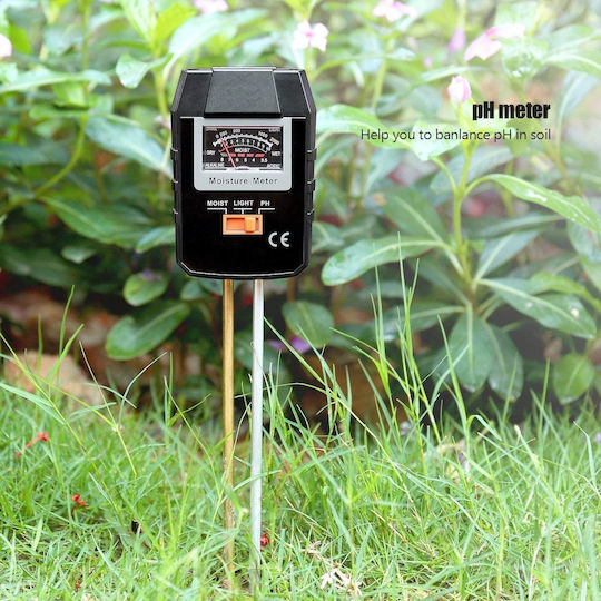 All-Sun pH-Meter mit Feuchtigkeitsmessfunktion