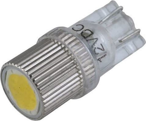 Racesport Λάμπες Αυτοκινήτου T10 / W5W LED Λευκό 12V 1W 2τμχ