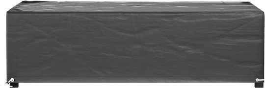 vidaXL Waterproof Couch Cover Black 125x70x35cm 2pcs