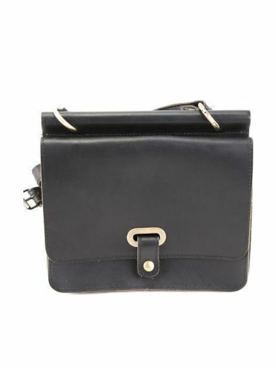 Leather Women's Bag Shoulder Black