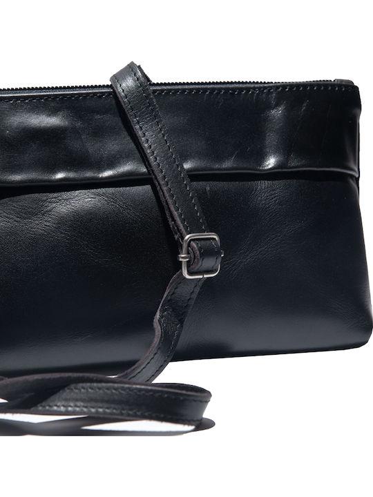 -women's Leather Women's Clutch Black