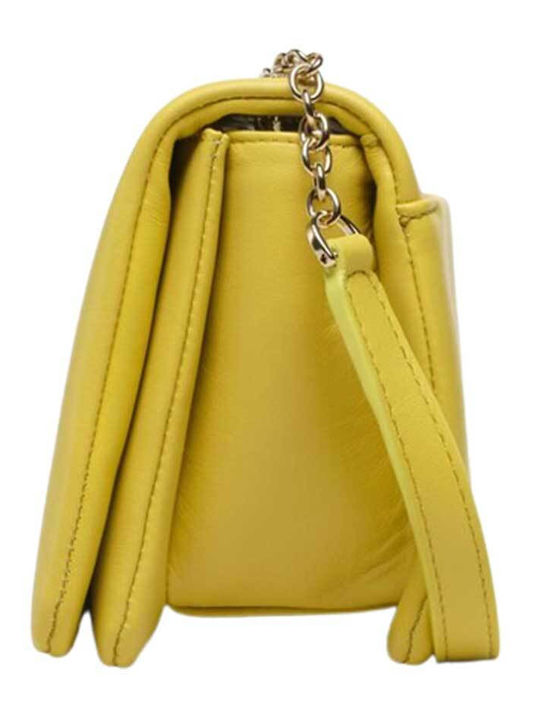 Leather Women's Bag Shoulder Gold