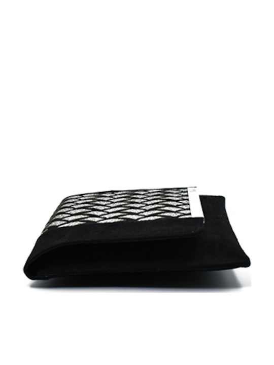 Men's Suede Clutch Black