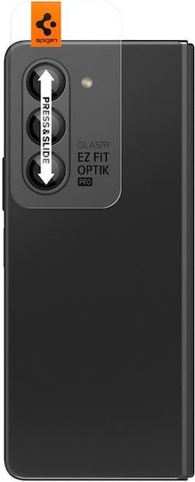 Spigen Optik.Tr Ez Fit 2τμχ Camera Protection Tempered Glass Black for the Galaxy Z Fold5