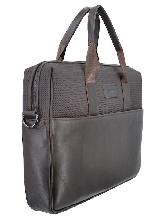 Leather Women's Professional Bag Brown