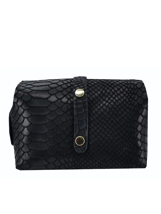 Leather Women's Bag Shoulder Black