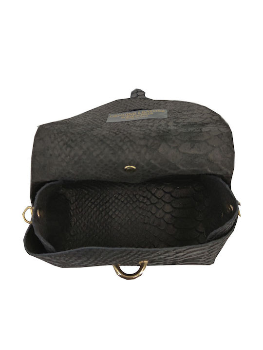 Leather Women's Bag Shoulder Black