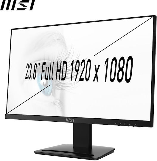 MSI Pro MP243X IPS Monitor 23.8" FHD 1920x1080 με Χρόνο Απόκρισης 4ms GTG