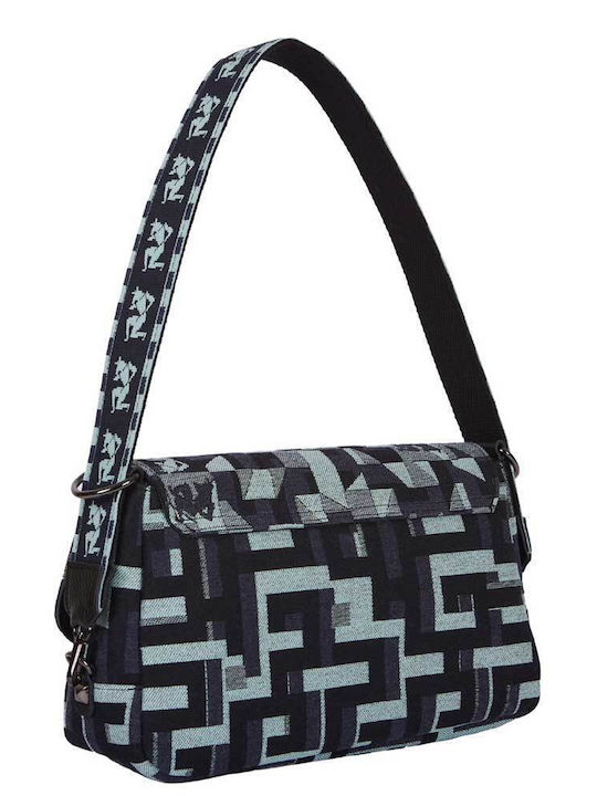 Ames Fos Multi Mino-blue Fos Multi Mino-blue Leather Women's Bag Shoulder Multicolour