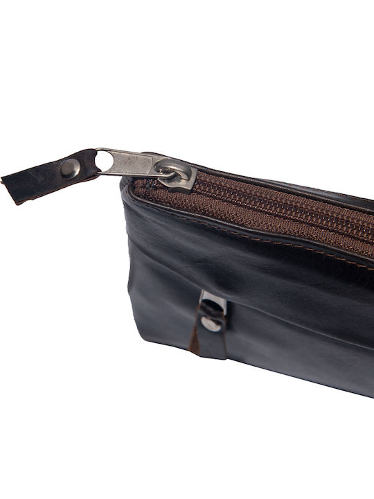 -women's Leather Women's Clutch Brown