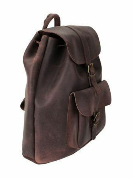 Model 400 Leather Women's Bag Backpack Brown