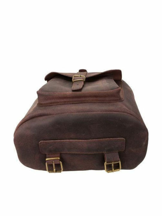 Model 400 Leather Women's Bag Backpack Brown