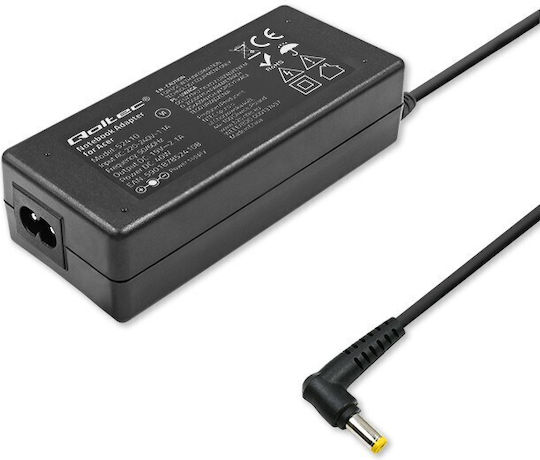 Qoltec Laptop-Ladegerät 40W 19V 2.1A für Acer mit abnehmbarem Netzkabel