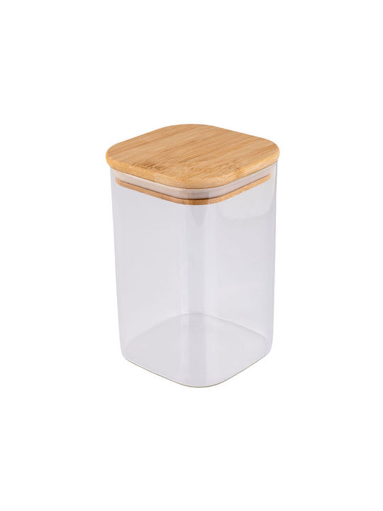 Bamboo Wooden General Use Vase with Airtight Lid 950ml