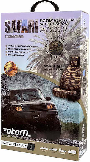 Auto Gs Wasserdicht Set Autositzlehnen 1Stück Matte Safari Concept