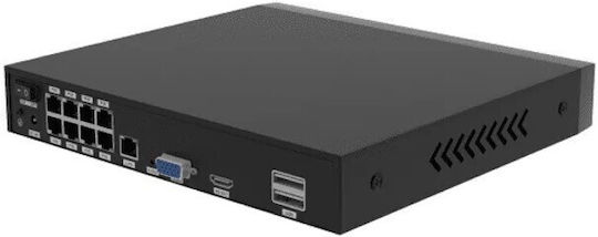 Foscam FN9108HE Καταγραφικό NVR 8 Καναλιών με Ανάλυση Full HD+
