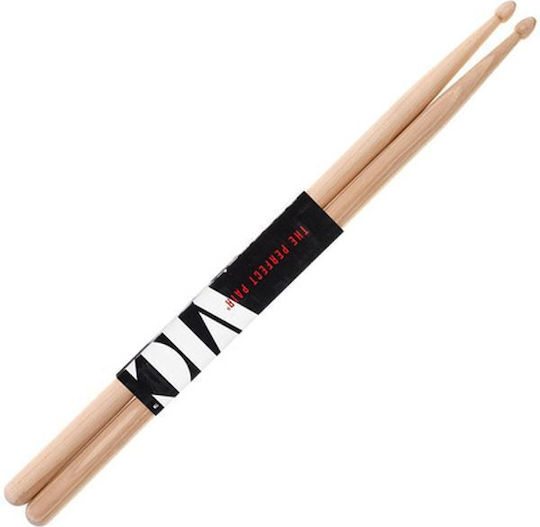 Vic Firth Hickory Drumsticks Drums Signature Danny Carey with Tip Shape Drop