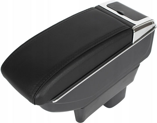 Car Leather Armrest for Suzuki Swift Black