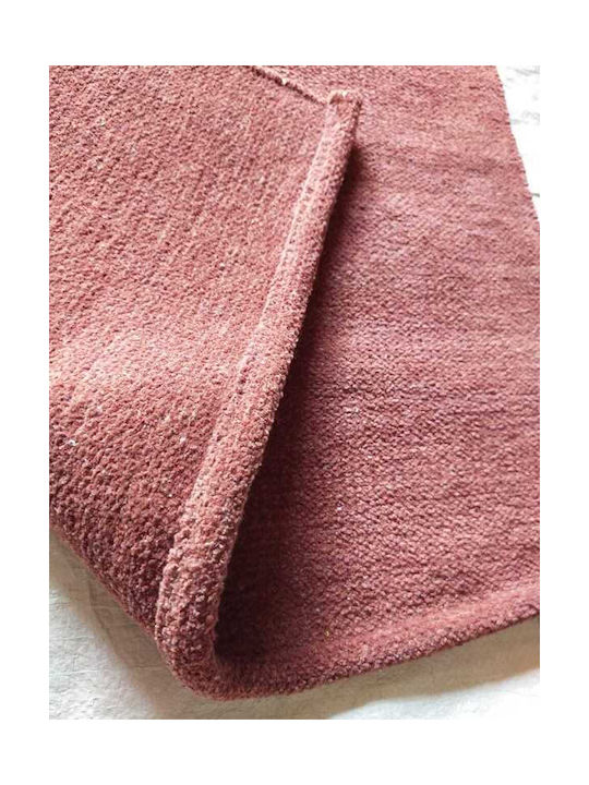 Koulis Carpets Rodos Set Sommer Schlafzimmer-Teppichsets Baumwolle Burgundisch 0018-00035-070 3Stück