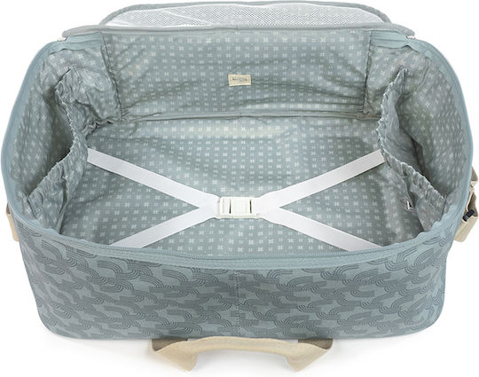 Walking Mum Maternity Shoulder Bag Handbag Tulum Blue 49x37cm