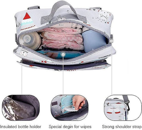 Queen Mother Stroller Organizer Gray Indians