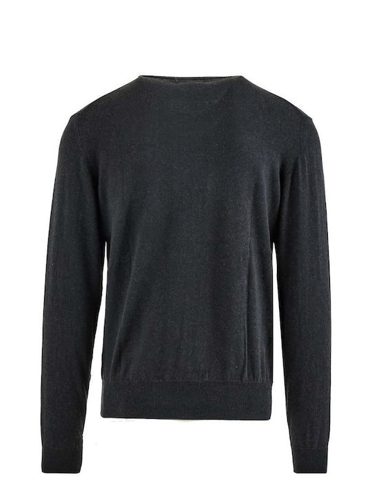 La Martina Men's Long Sleeve Sweater Black