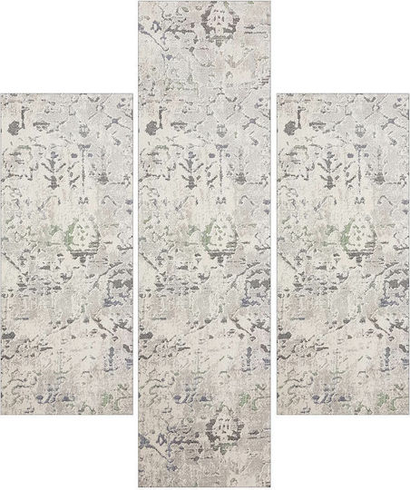 Decostar Gen Des-s 1785-112 Σετ Χαλιά Κρεβατοκάμαρας Γκρι DE172175 3τμχ