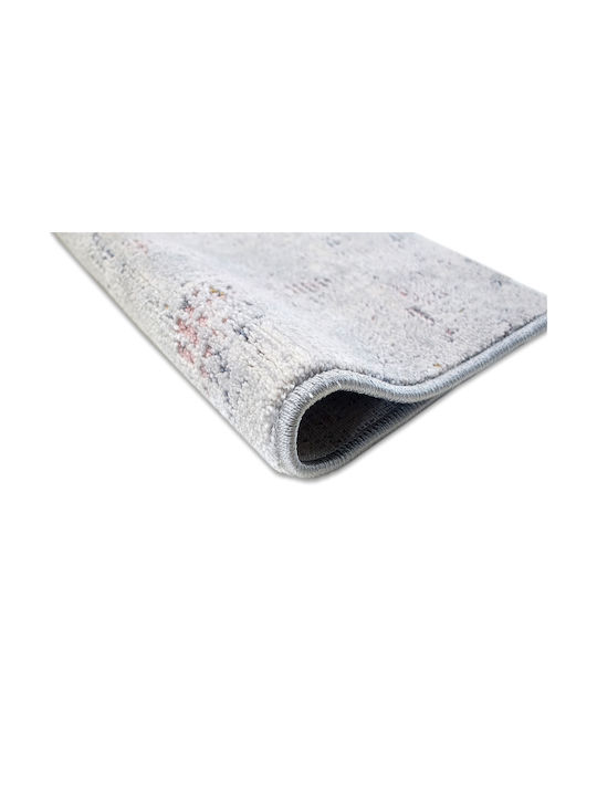 Decostar Oblong Des-s 1784-110 Σετ Μοντέρνα Χαλιά Κρεβατοκάμαρας Γκρι DE172180 3τμχ