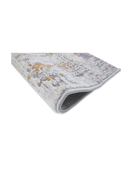 Decostar Oblong Des-s 1783-110 Σετ Μοντέρνα Χαλιά Κρεβατοκάμαρας Γκρι DE172178 3τμχ