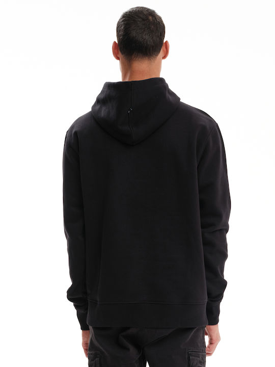 Sweatshirt with Hood Black