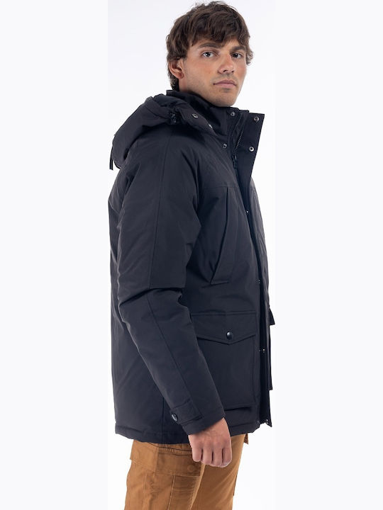 Sweatshirt mit Kapuze Schwarz