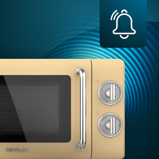 Cecotec ProClean 3010 Microwave Oven 20lt Yellow