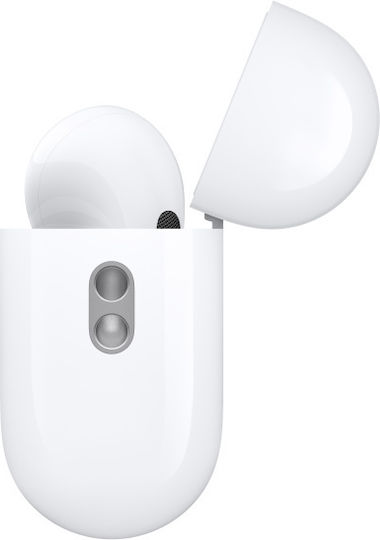 Apple AirPods Pro 2 με MagSafe Charging Case (USB‑C) In-ear Bluetooth Handsfree Earphones with Sweat Resistance and Charging Case White