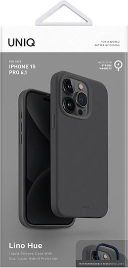 Uniq Hue Back Cover Silicone / Plastic Magnetic Beige (iPhone 15 Pro)