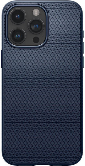 Spigen Liquid Air Back Cover Silicone Navy Blue (iPhone 15 Pro)