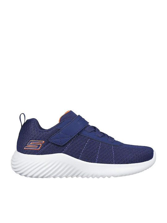 Bounder Waterproof Kids Sports Shoes Running with Hoop & Loop Closure Blue