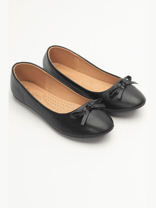 Luigi Ballerinas Black