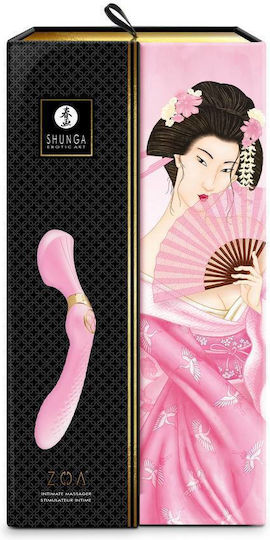 Shunga Double Vibrator 27cm Pink