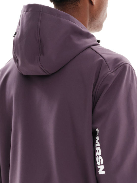 Winter Jacket Bomber Waterproof and Windproof Purple
