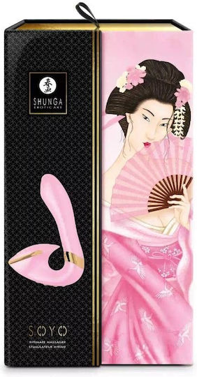 Shunga Κλειτοριδικός Δονητής 17cm Ροζ