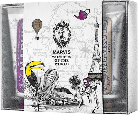 Marvis Wonders Of The World Toothpaste for Ulitis , Plaque & Cavities 75ml