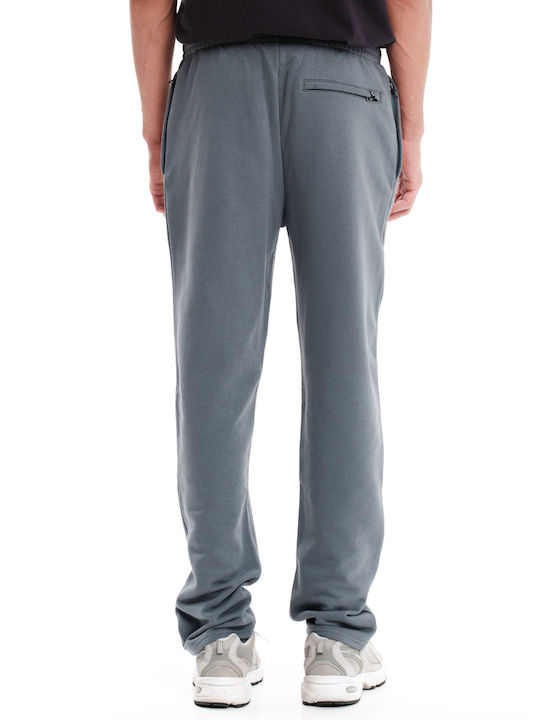 Sweatpants with Elastic Gray