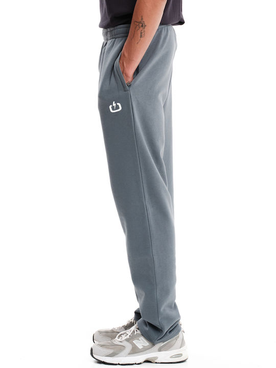Sweatpants with Elastic Gray