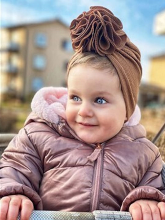 TakTakBaby Turban in Weiß Farbe