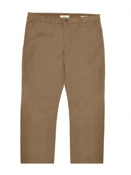 Rebase Men's Trousers Elastic Brown RCP-007