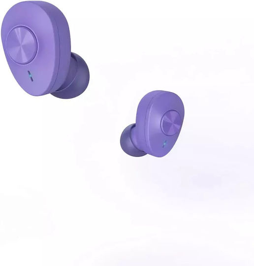 HAMA Freedom Buddy In-ear Bluetooth Handsfree Căști cu Carcasă de Încărcare Violet