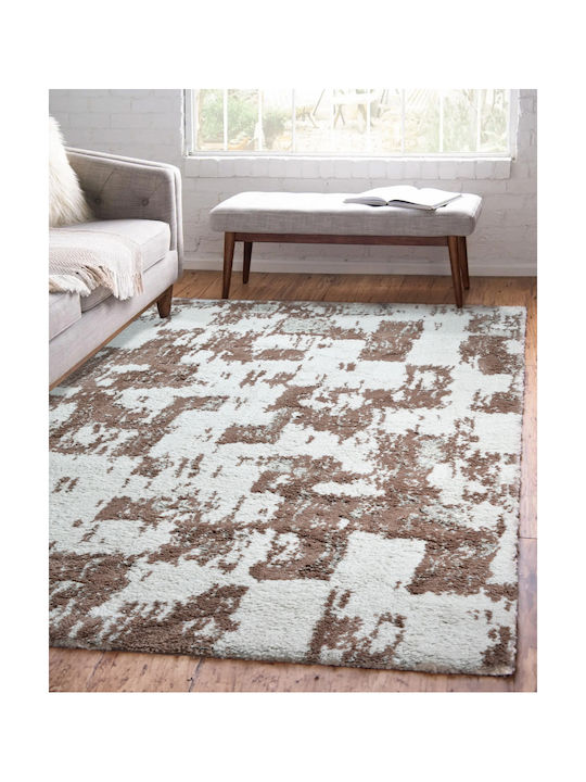 Saray Home Moroccan Thom Abstract Rug Rectangular Shaggy Ceramides