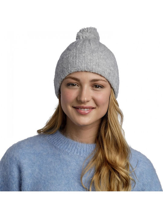 Beanie Unisex Beanie Knitted in Gray color